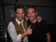 Martin mit Markus Wolfahrt